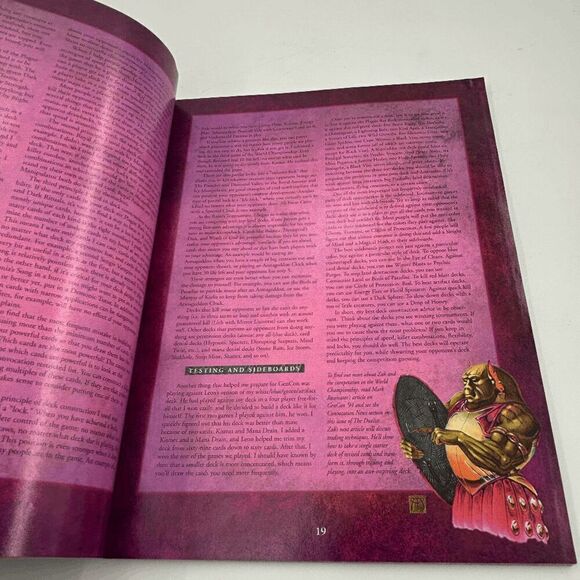 The Duelist, Issue 3, Fall 1994 (The Official Deckmaster Magazine) w Jyhad - Picture 3 of 12